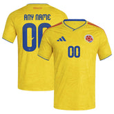 Colombia National Team FIFA x World Cup 2026 Home Replica Custom Jersey Yellow - Adidas