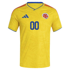 Colombia National Team FIFA x World Cup 2026 Home Replica Custom Jersey Yellow - Adidas