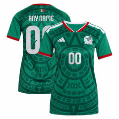 Mexico National Team Women's 2026 Home Replica Custom Jersey Green - Adidas