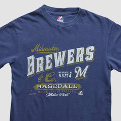 Milwaukee Brewers Majestic 2010s T-shirt | MLB For sale