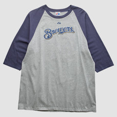 Milwaukee Brewers Majestic 2000s T-shirt | MLB Outlet