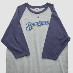 Milwaukee Brewers Majestic 2000s T-shirt | MLB Outlet