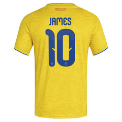 James Rodriguez Colombia National Team 2026 Home Replica Jersey Yellow - Adidas