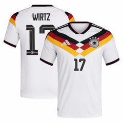 Florian Wirtz Germany National Team 2026 Home Jersey White - Adidas
