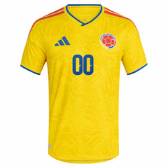 Colombia National Team FIFA x World Cup 2026 Home On Field Custom Jersey Yellow - Adidas