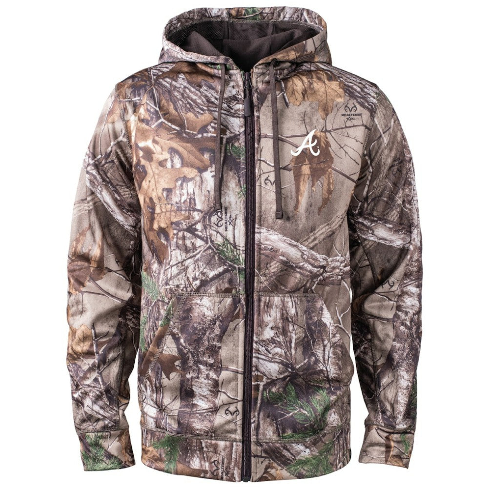 Atlanta Braves Dunbrooke Trophy Realtree Full-Zip Hoodie | MLB For sale