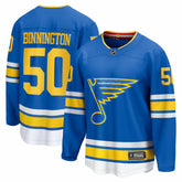Jordan Binnington St. Louis Blues Fanatics Home Breakaway Jersey On Sale