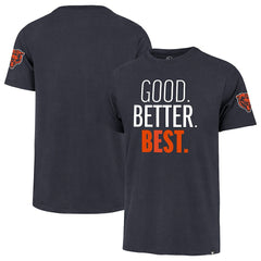 Chicago Bears 47 brand '47 Good. Better. Best. Franklin T-Shirt