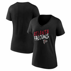 Atlanta Falcons Women's Hustle V-Neck T-Shirt
