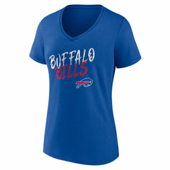 Buffalo Bills Women's Hustle V-Neck T-Shirt