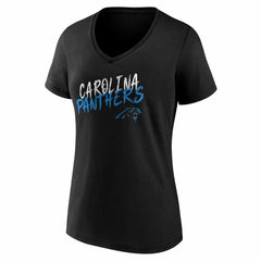 Carolina Panthers Women's Hustle V-Neck T-Shirt