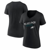 Philadelphia Eagles Women's Hustle V-Neck T-Shirt