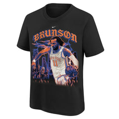Jalen Brunson New York Knicks Youth City Edition Player T-Shirt Discount