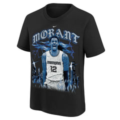 Ja Morant Memphis Grizzlies Youth City Edition Player T-Shirt New