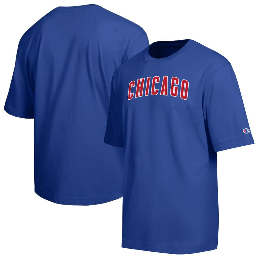 Chicago Cubs Champion All Star Chenille Wordmark T-Shirt | MLB Discount