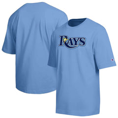Tampa Bay Rays Champion All Star Chenille Wordmark T-Shirt | MLB For sale