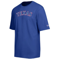 Texas Rangers Champion All Star Chenille Wordmark T-Shirt | MLB On Sale