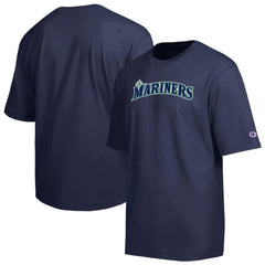 Seattle Mariners Champion All Star Chenille Wordmark T-Shirt | MLB Online