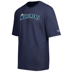 Seattle Mariners Champion All Star Chenille Wordmark T-Shirt | MLB Online