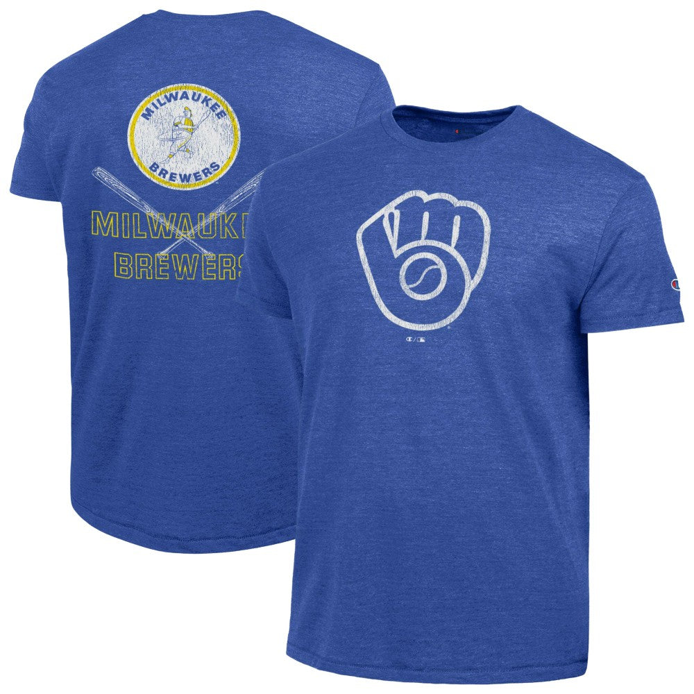 Milwaukee Brewers Champion Tri-Blend T-Shirt | MLB For sale