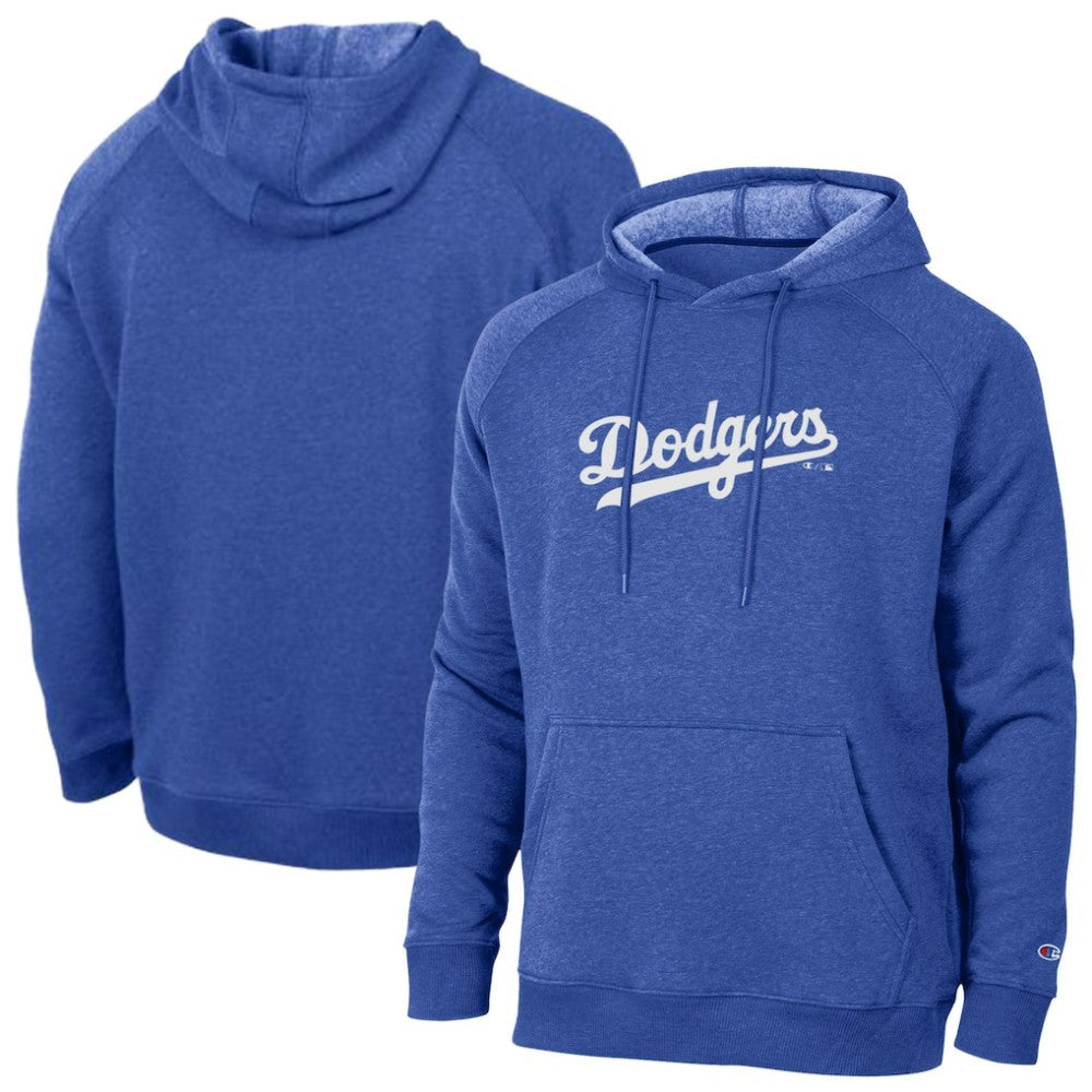 Los Angeles Dodgers Champion Triumph Tri-Blend Raglan Hoodie | MLB For sale