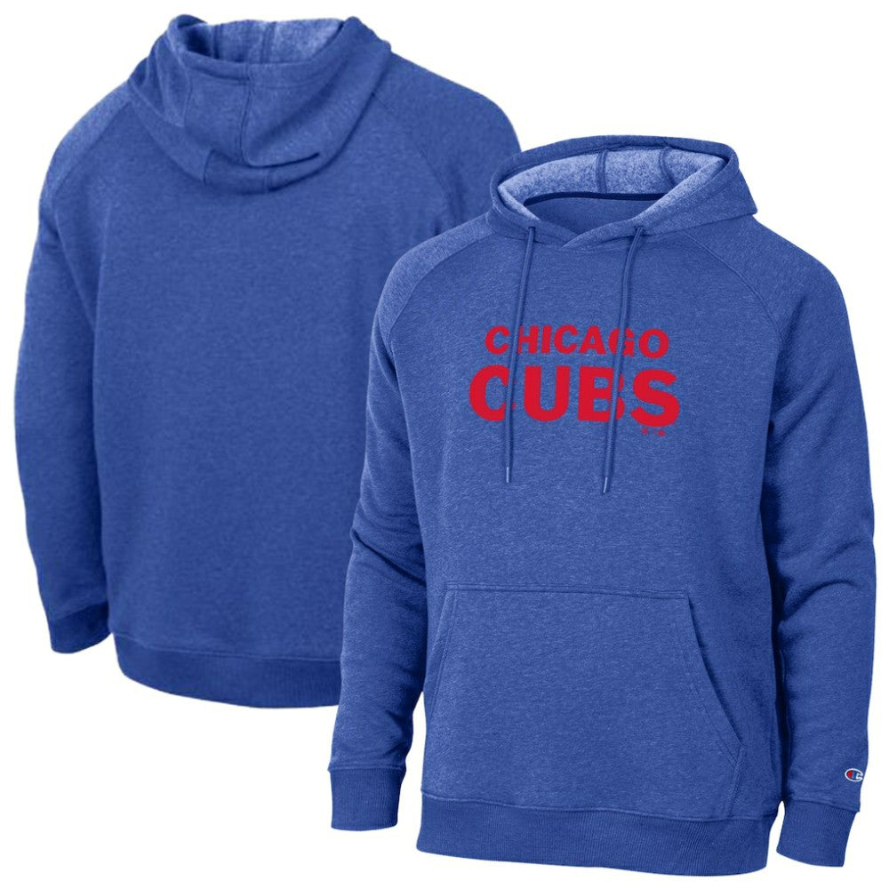 Chicago Cubs Champion Triumph Tri-Blend Raglan Hoodie | MLB For sale