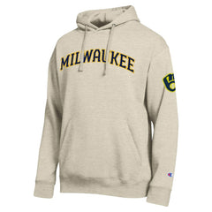 Milwaukee Brewers Champion All Star Chenille Patch Hoodie | MLB US