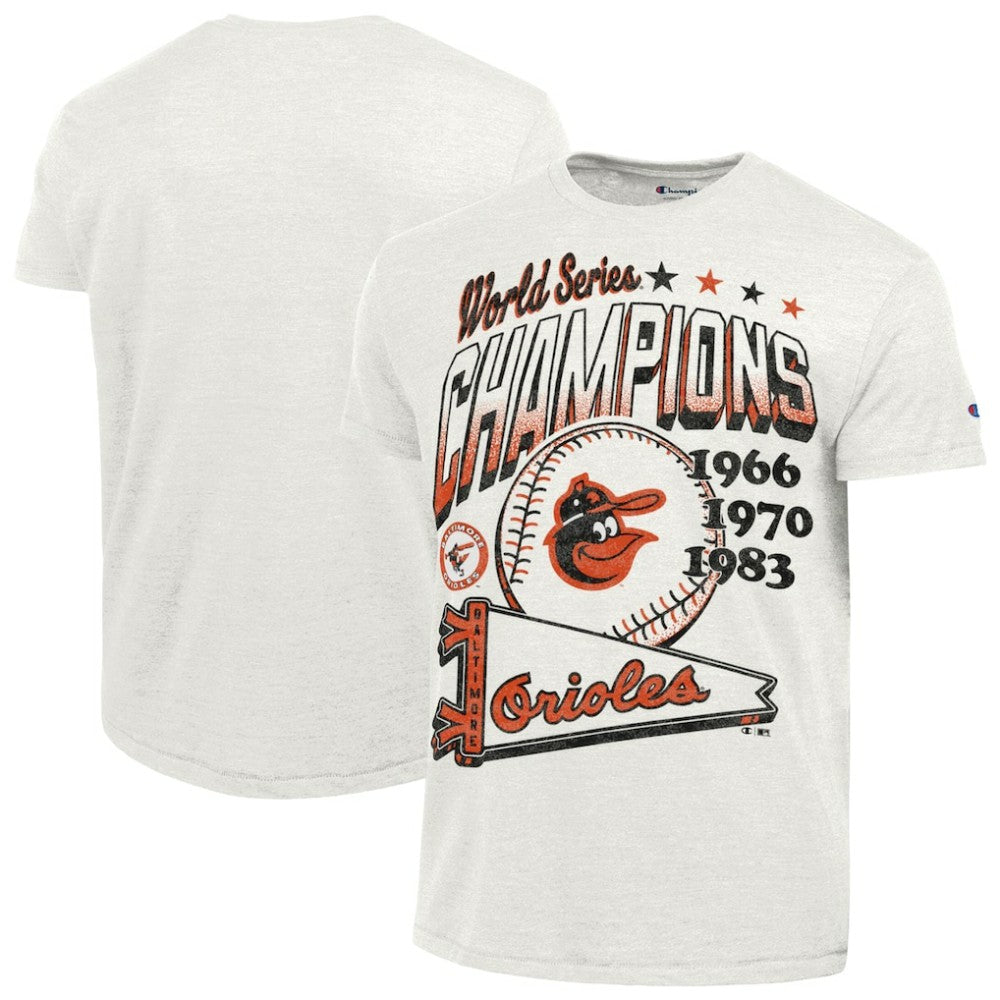 Baltimore Orioles Champion Winning Tradition Cooperstown Tri-Blend T-Shirt | MLB Shop