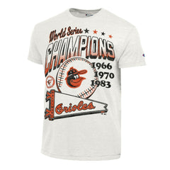 Baltimore Orioles Champion Winning Tradition Cooperstown Tri-Blend T-Shirt | MLB Shop
