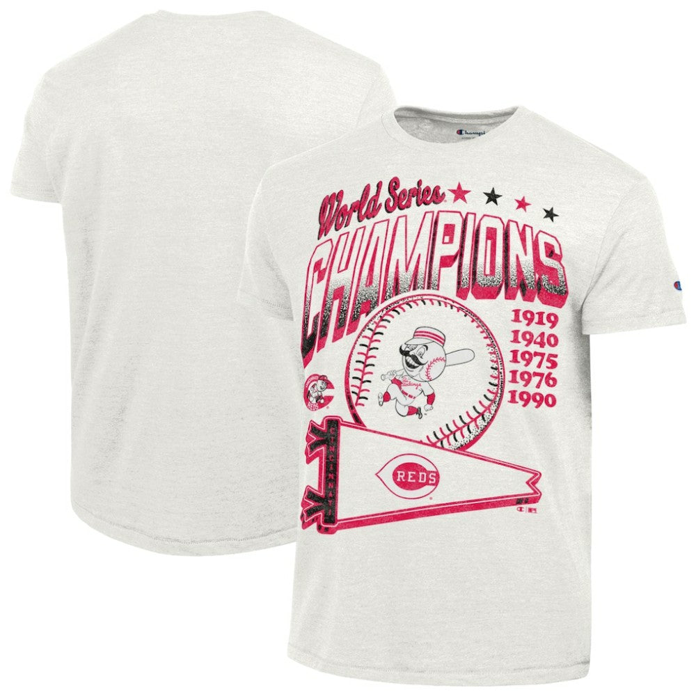 Cincinnati Reds Champion Winning Tradition Cooperstown Tri-Blend T-Shirt | MLB Discount