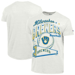 Milwaukee Brewers Champion Winning Tradition Cooperstown Tri-Blend T-Shirt | MLB For sale