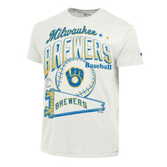 Milwaukee Brewers Champion Winning Tradition Cooperstown Tri-Blend T-Shirt | MLB For sale