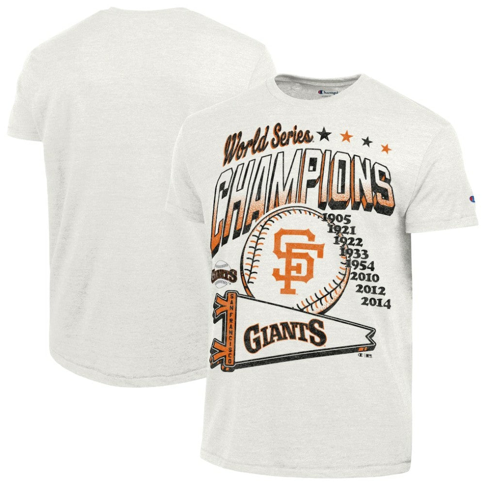 San Francisco Giants Champion Winning Tradition Cooperstown Tri-Blend T-Shirt | MLB Discount