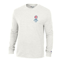 Chicago Cubs Champion Cooperstown Winning Tradition Tri-Blend Long Sleeve T-Shirt | MLB Discount