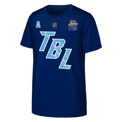 Nikita Kucherov Tampa Bay Lightning Fanatics Youth Alternate Captain 2026 Stadium Series T-Shirt Online