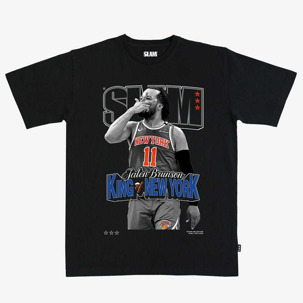 Jalen Brunson New York Knicks Unisex SLAM Cover T-Shirt Discount