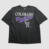 Colorado Rockies Hanes 90s T-shirt | MLB Outlet