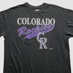 Colorado Rockies Hanes 90s T-shirt | MLB Outlet