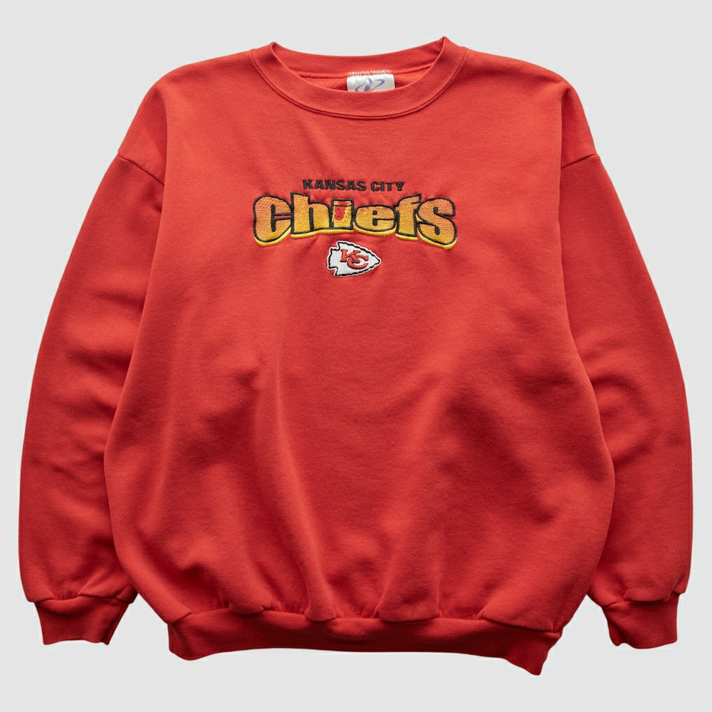 Kansas City Chiefs Fanatics Logo Athletic 90s Sweatshirt