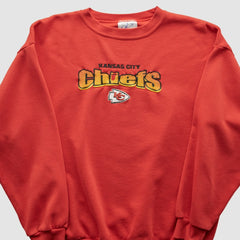 Kansas City Chiefs Fanatics Logo Athletic 90s Sweatshirt