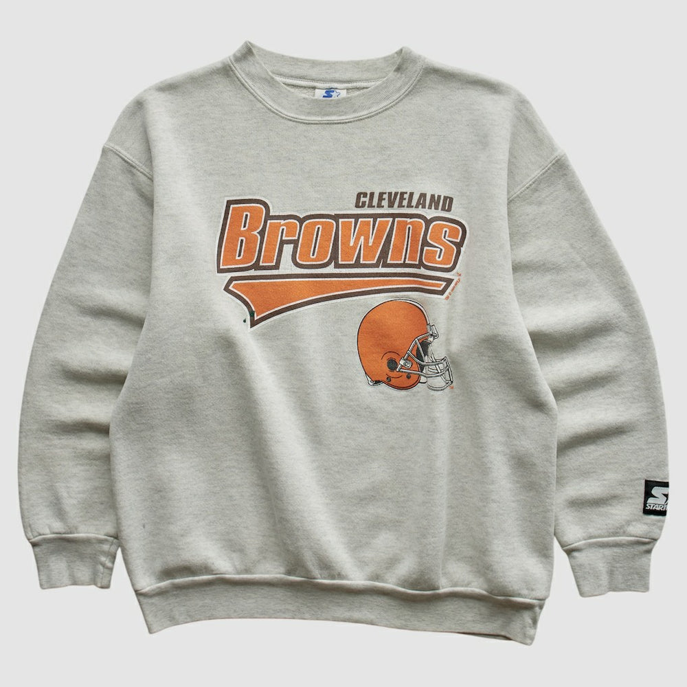 Cleveland Browns Fanatics Starter 90s Pullover Sweatshirt