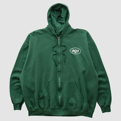 New York Jets Fanatics NFL 2000s Hooded Full Zip Sweatshirt
