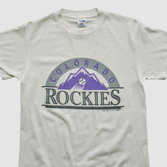 Colorado Rockies Trench 90s T-shirt | MLB On Sale