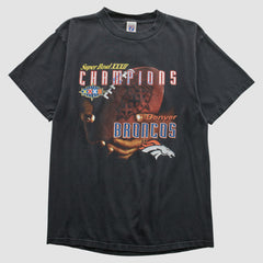 Denver Broncos Fanatics Logo Athletic 1998 T-shirt