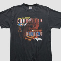 Denver Broncos Fanatics Logo Athletic 1998 T-shirt