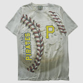 Pittsburgh Pirates Liquid Blue 2000s T-shirt | MLB Online