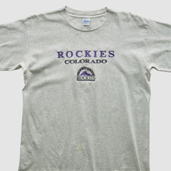 Colorado Rockies Salem Sportswear 90s T-shirt | MLB For sale