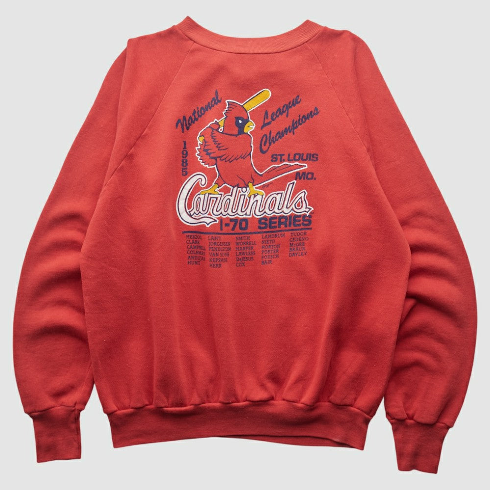St. Louis Cardinals Healthknit 1985 Pullover Sweatshirt | MLB On Sale