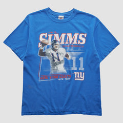 New York Giants Fanatics Phil Simms NFL 2000s T-shirt