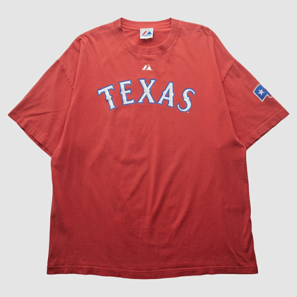 Texas Rangers Majestic 2000s T-shirt | MLB On Sale